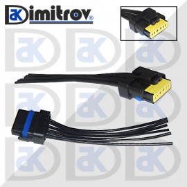 Букса модул стъклоповдигане Renault Espace IV Clio III Megane II Modus Scenic II